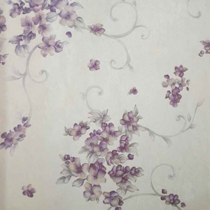 کاغذ دیواری گل یاسی در اصفهان